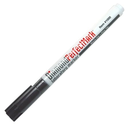 Globe Scientific - Laboratory Permanent Marker, Waterproof - 1000